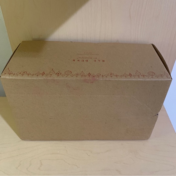 Rae Dunn Hubby and Wifey Christmas Ornaments 3 1/2" - Magenta Artisan Collection - Picture 7 of 7